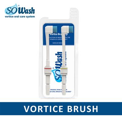 SoWash Vortice Brush - nástavce pre elektrickú ústnu sprchu - 2ks
