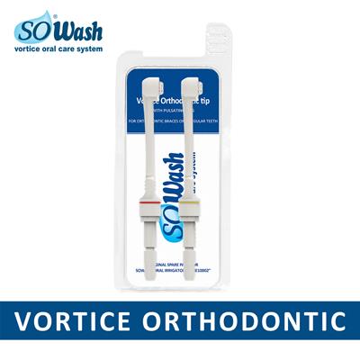 SoWash Vortice Active Orthodontic - nástavce pre elektrickú ústnu sprchu - 2ks