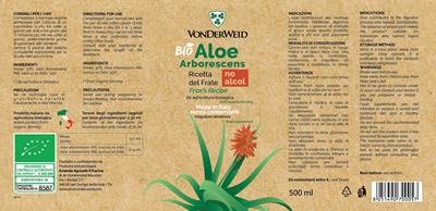 ALOE ARBORESCENS Bio - klasická receptúra s medom bez alkoholu (500 ml)