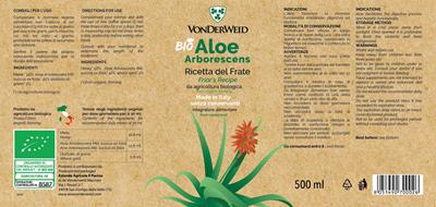 ALOE ARBORESCENS Bio 500 ml - proti chrípke a kašľu