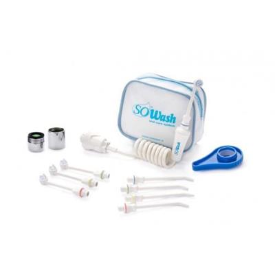 SoWash Family - Rodinné balenie - Ústna sprcha + SoWash Addy - rýchly univerzálny adaptér SoWash Family - Rodinné balenie - Ústna sprcha + SoWash Addy - rýchly univerzálny adaptér