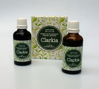 Clarkia - Tinktúra z troch bylín - nová receptúra