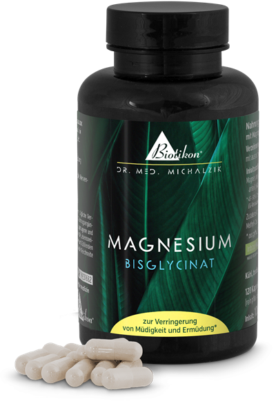 Biotikon - Horčík: MAGNESIUM BISGLYCINAT, 120 kapsúl