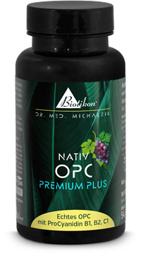 Biotikon OPC Premium Plus - extrakt z hroznových jadier s nemeckým certifikátom (450 mg s obsahom 320 mg čistého OPC a extraktom z Camu Camu), 90 kapsúl