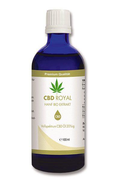 CBD ROYAL Bio extrakt z konope, plné spektrum 20% - pripravujeme