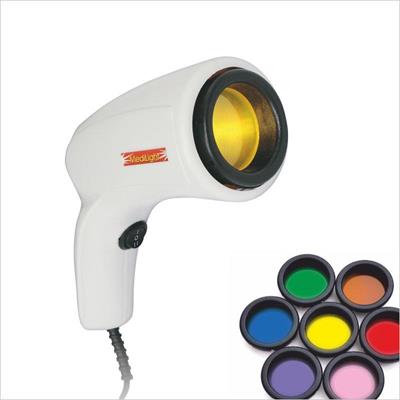 Biolampa MediLight s kolorterapiou a stojanom