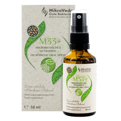 M33+ ústny sprej 50 ml