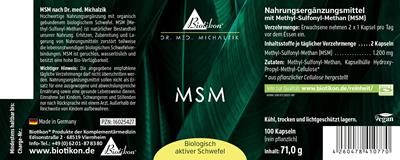 MSM - organická síra, minerál zdravia a krásy 