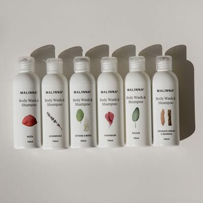 MALINNA° body wash and shampoo