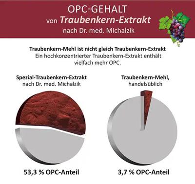 OPC Premium extrakt z hroznových jadier s nemeckým certifikátom (450 mg s obsahom 320 mg čistého OPC a vitamínom C)