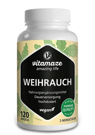 Boswellia - Weihrauch - až 900 mg v dennej dávke, 2-mesačná kúra