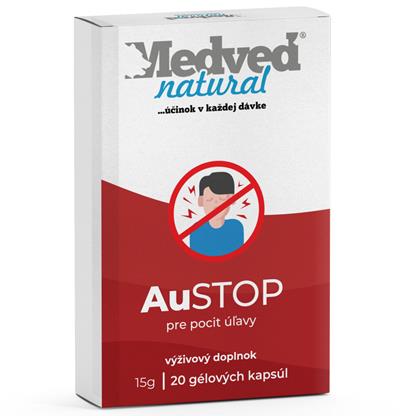 Medveď natural AuSTOP 20 kapsúl - cena do vypredaja zásob