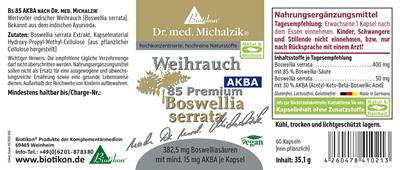 Boswellia 85 AKBA 