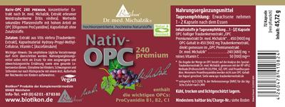 OPC Premium extrakt z hroznových jadier (450 mg s obsahom 240 mg čistého OPC a vitamínom C)