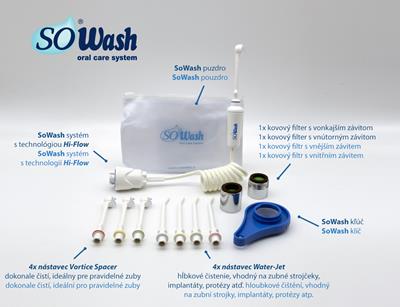 SoWash Family - Rodinné balenie - Ústna sprcha