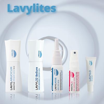 Lavylites - Malý produktový balíček Auricum Sensitive, 32 BeSure, Nose, 3.I a Balzam na pery