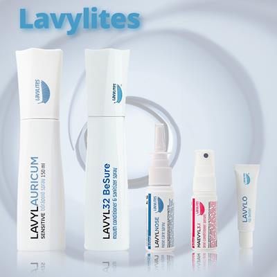 Lavylites - Veľký produktový balíček Auricum Sensitive, 32 BeSure, Nose, 3.I a Balzam na pery