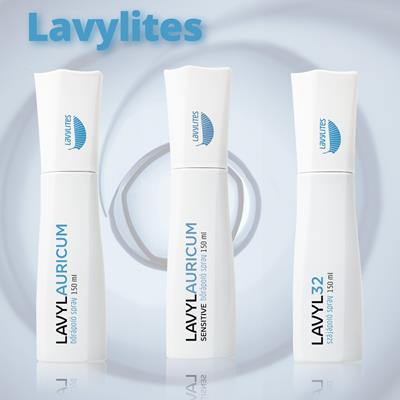 Lavylites - Esenciálne produkty (Lavyl Auricum 150ml, Lavyl Auricum Sensitive 150ml, Lavyl 32 150ml) Lavylites - Esenciálne produkty (Lavyl Auricum 150ml, Lavyl Auricum Sensitive 150ml, Lavyl 32 150ml)