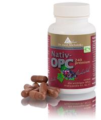 OPC Premium extrakt z hroznových jadier (450 mg s obsahom 240 mg čistého OPC a vitamínom C)