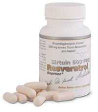 Resveratrol Sirtuin 500 PRO Bioperine